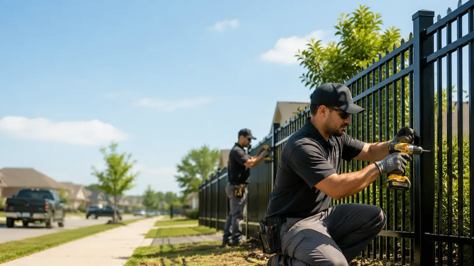 Metal Fence Installation in Bohannon, VA